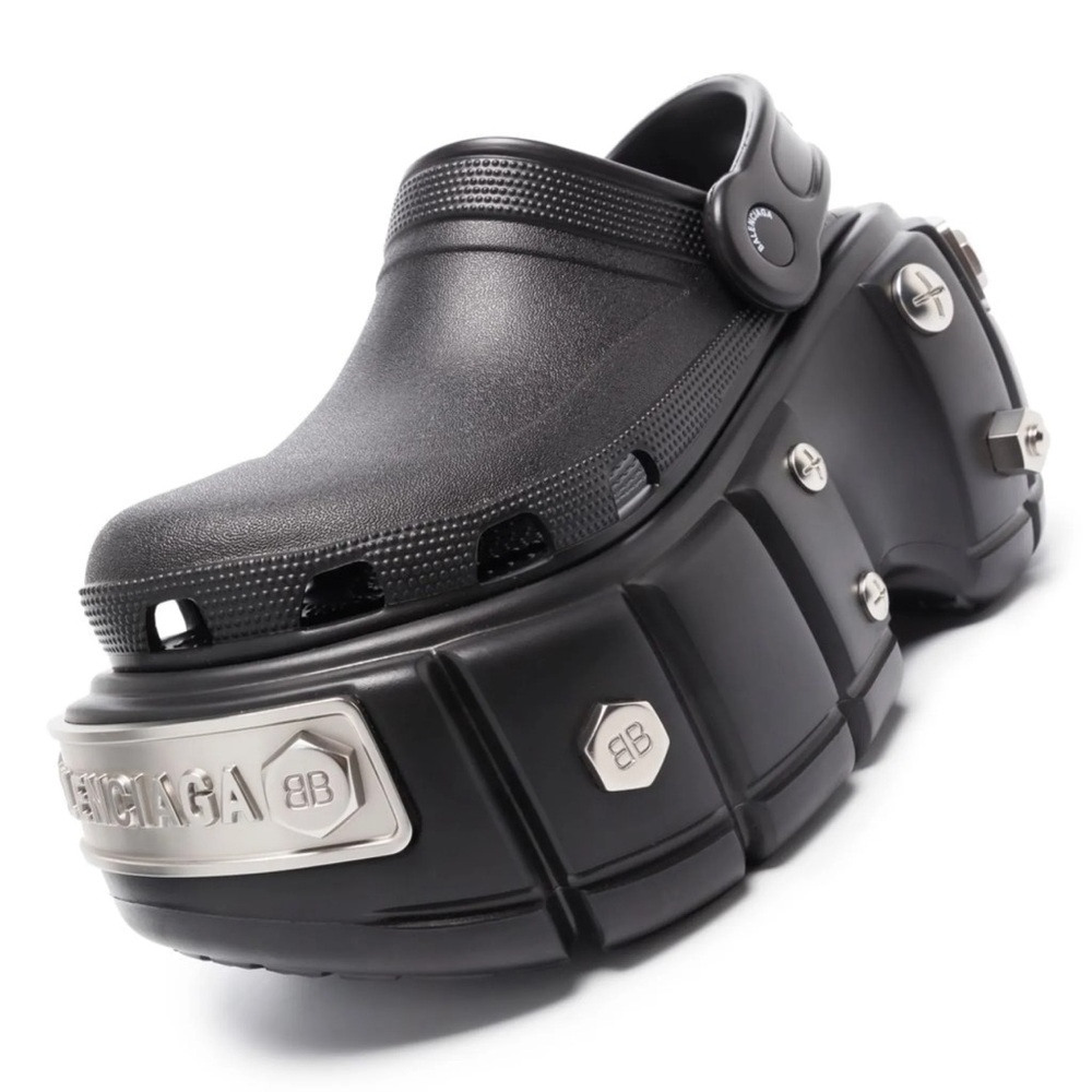 X Crocs Platform Clogs Mules From Balenciaga - image 3